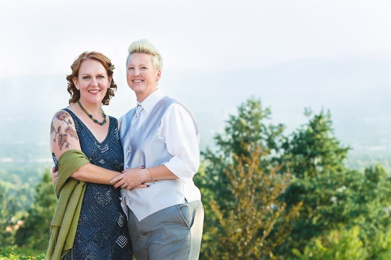 Lesbian wedding after 20 years as seen on @offbeatbride