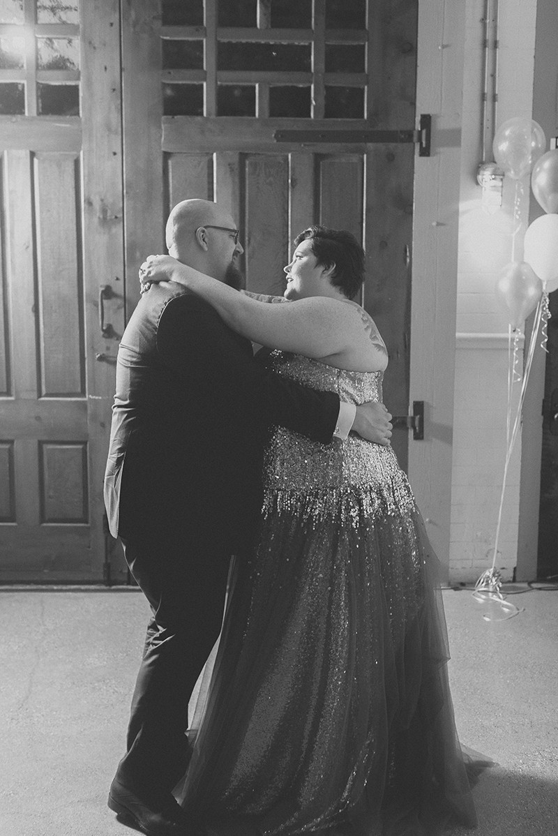 Sci-fi wedding as seen on @offbeatbride