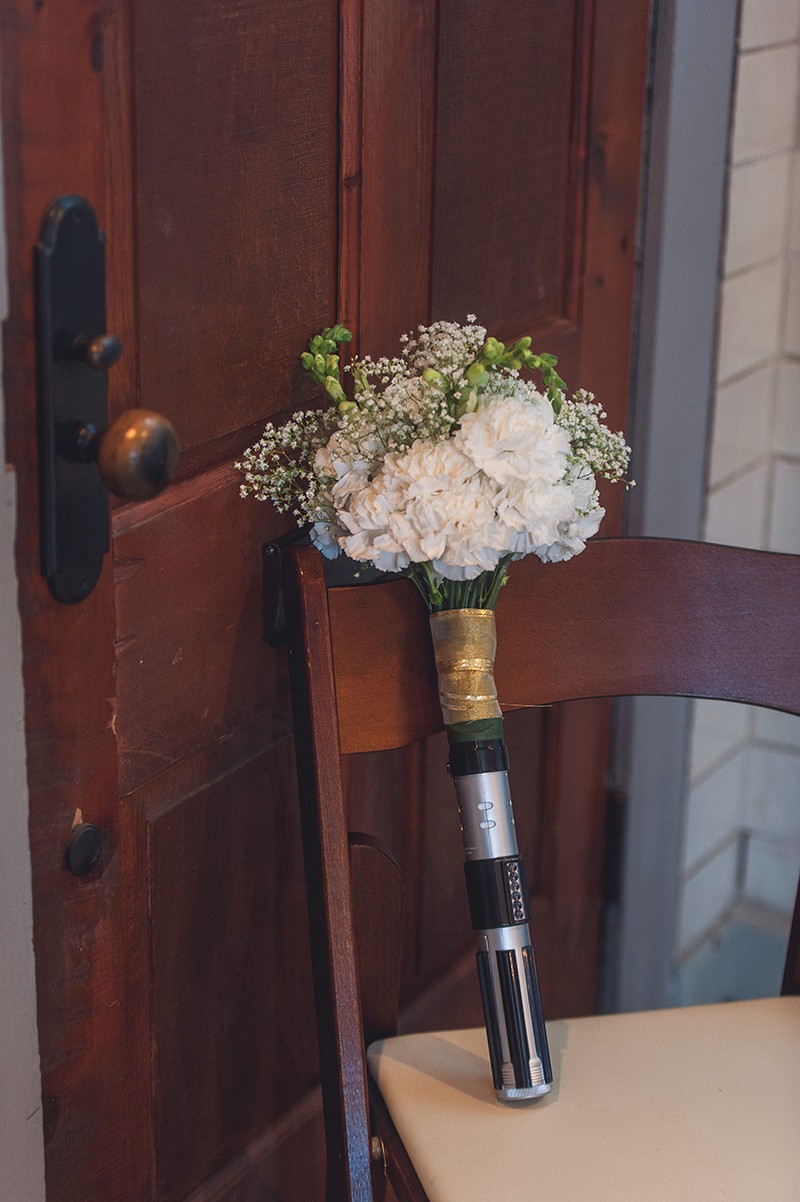 Sci-fi wedding as seen on @offbeatbride