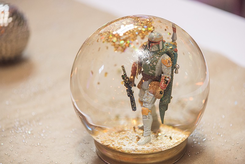 Sci-fi wedding as seen on @offbeatbride