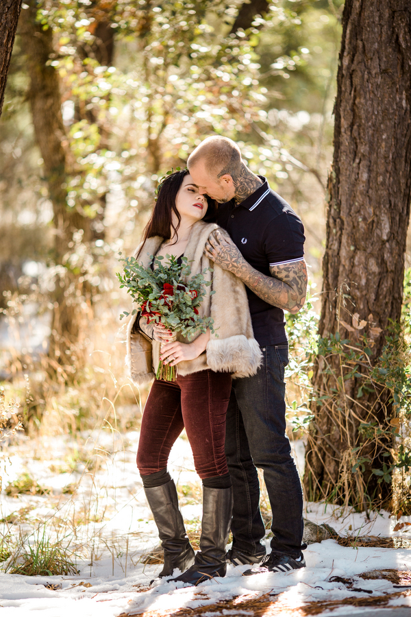 Engagement session in Arizona as seen on @offbeatbride