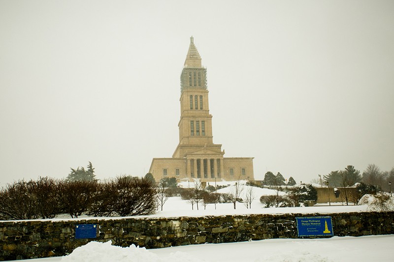 Winter storm Harry Potter wedding as seen on @offbeatbride