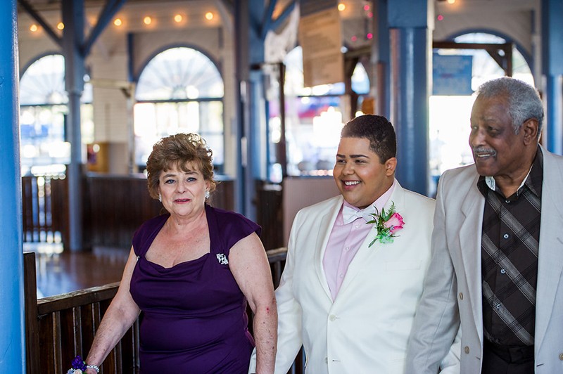 This genderqueer, sweets-loving, carousel wedding will have you in circles