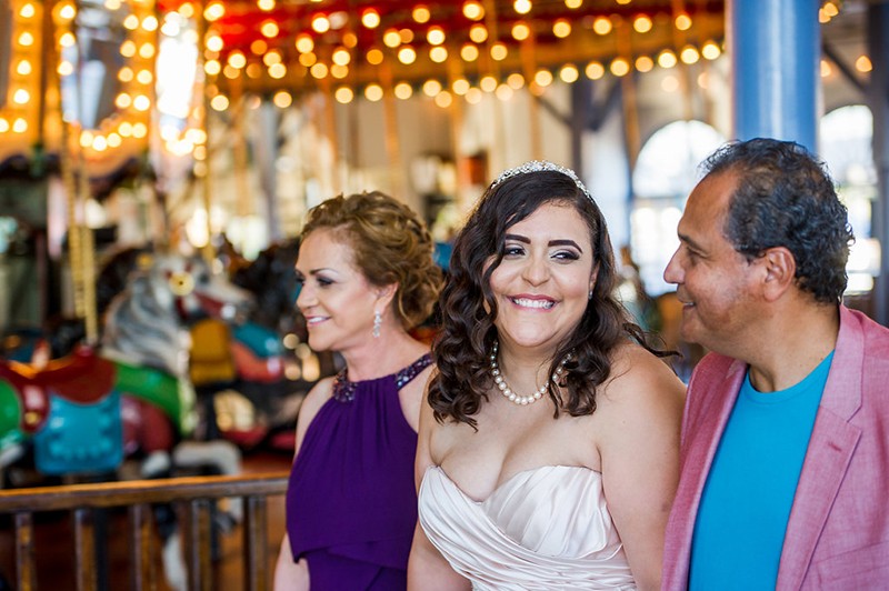 This genderqueer, sweets-loving, carousel wedding will have you in circles