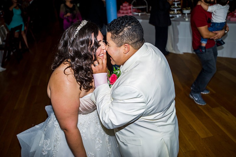 Genderqueer, sweets-loving, carousel wedding as seen on @offbeatbride
