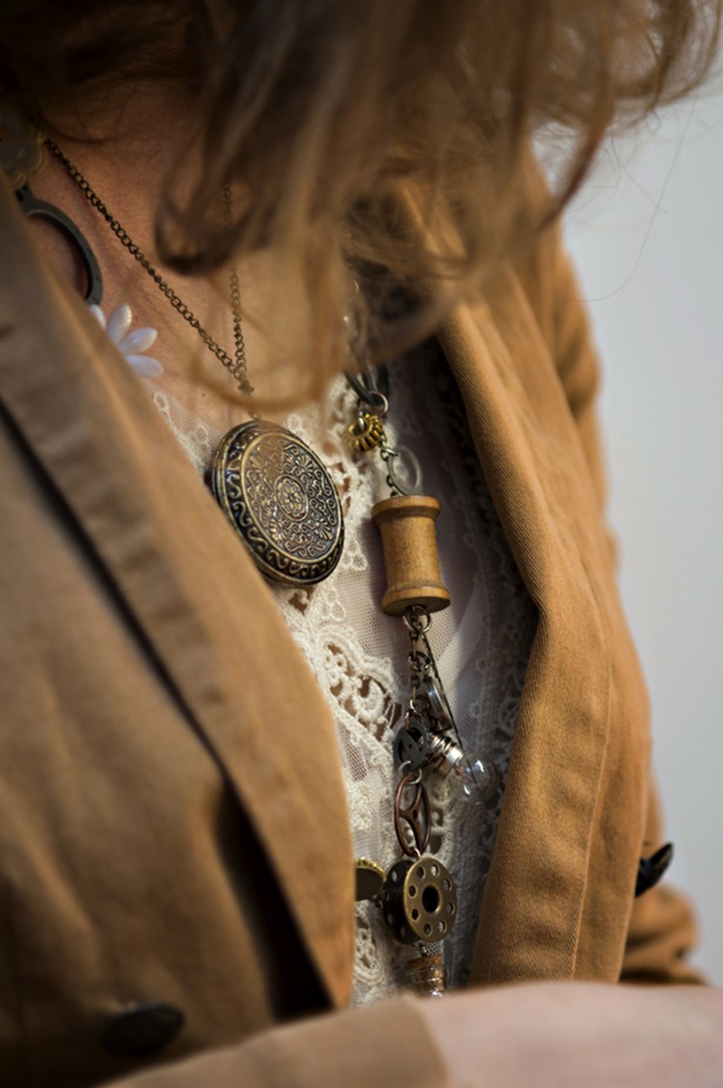 theatrical steampunk wedding as seen on @offbeatbride #steampunk #weddings