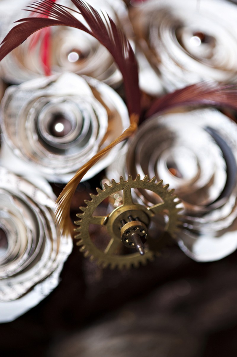 Steampunk wedding as seen on @offbeatbride #steampunk #weddings