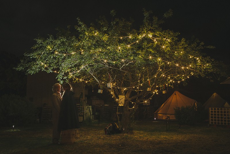 Festival-style wedding as seen on @offbeatbride #boho #bohemian #weddings