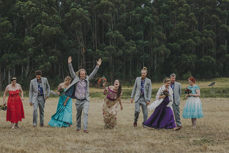 Festival-style wedding as seen on @offbeatbride #boho #bohemian #weddings