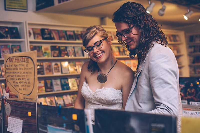 Halloween wedding as seen on @offbeatbride #wedding #halloween