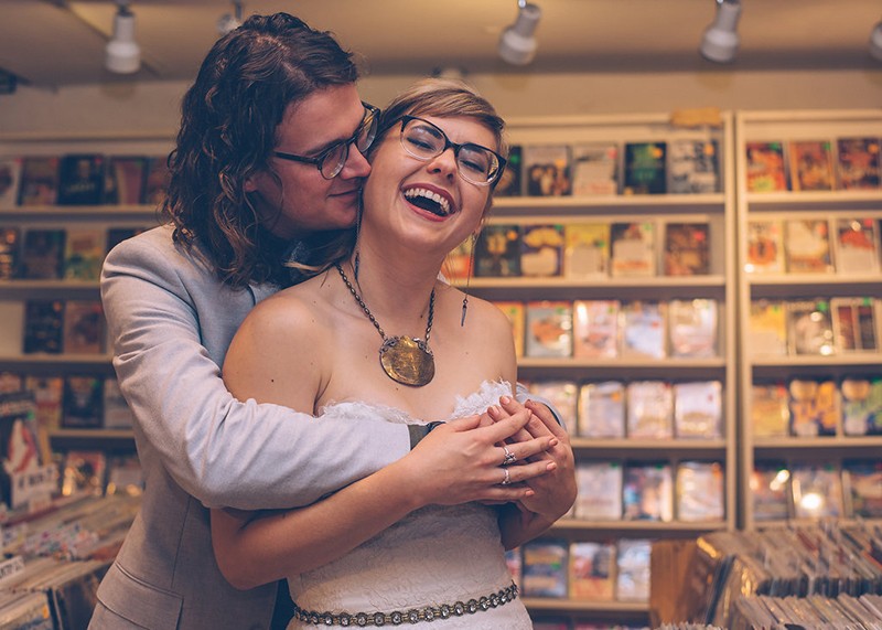 Halloween wedding as seen on @offbeatbride #wedding #halloween