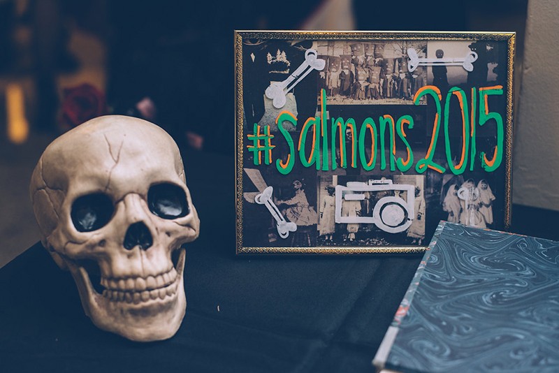 Halloween wedding as seen on @offbeatbride #wedding #halloween