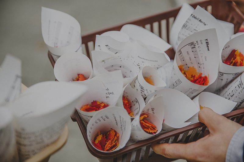 Literature-themed Welsh wedding as seen on @offbeatbride