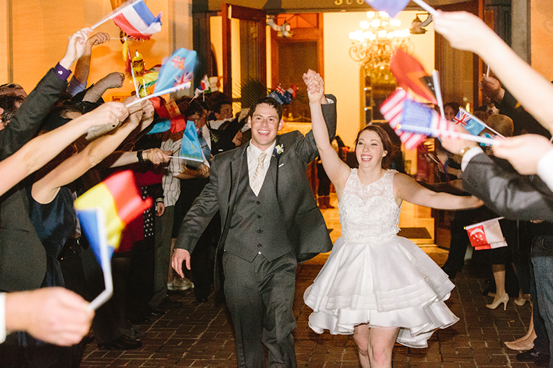 Vintage travel wedding as seen on @offbeatbride