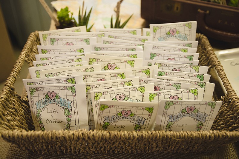 A greenhouse wedding shower as seen on @offbeatbride #wedding #shower