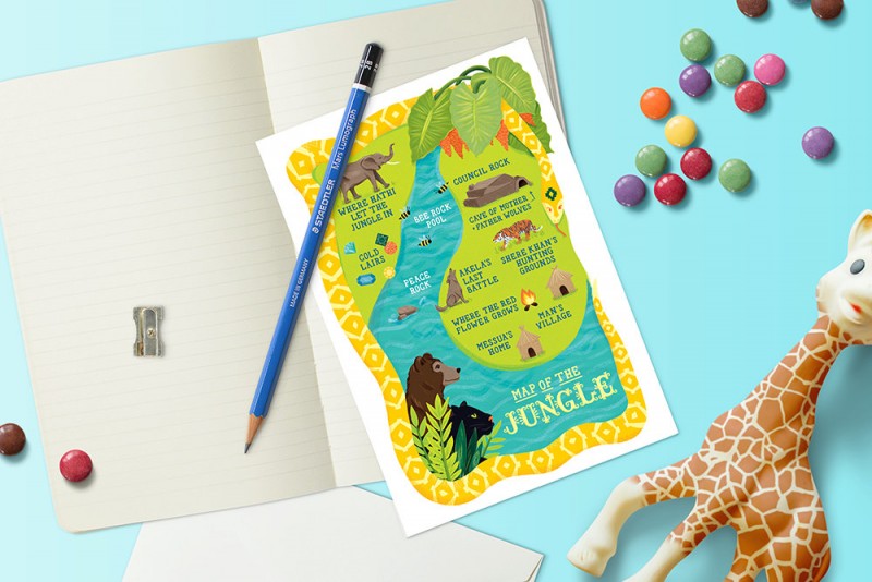 Jungle Book wedding details as seen on @offbeatbride #junglebook #disney #wedding