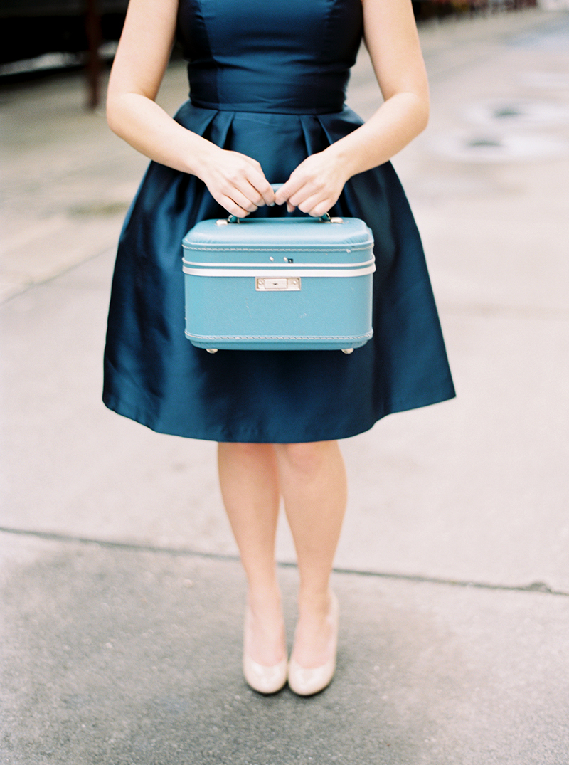 These vintage travel cases are the bouquet alternative of our dreams
