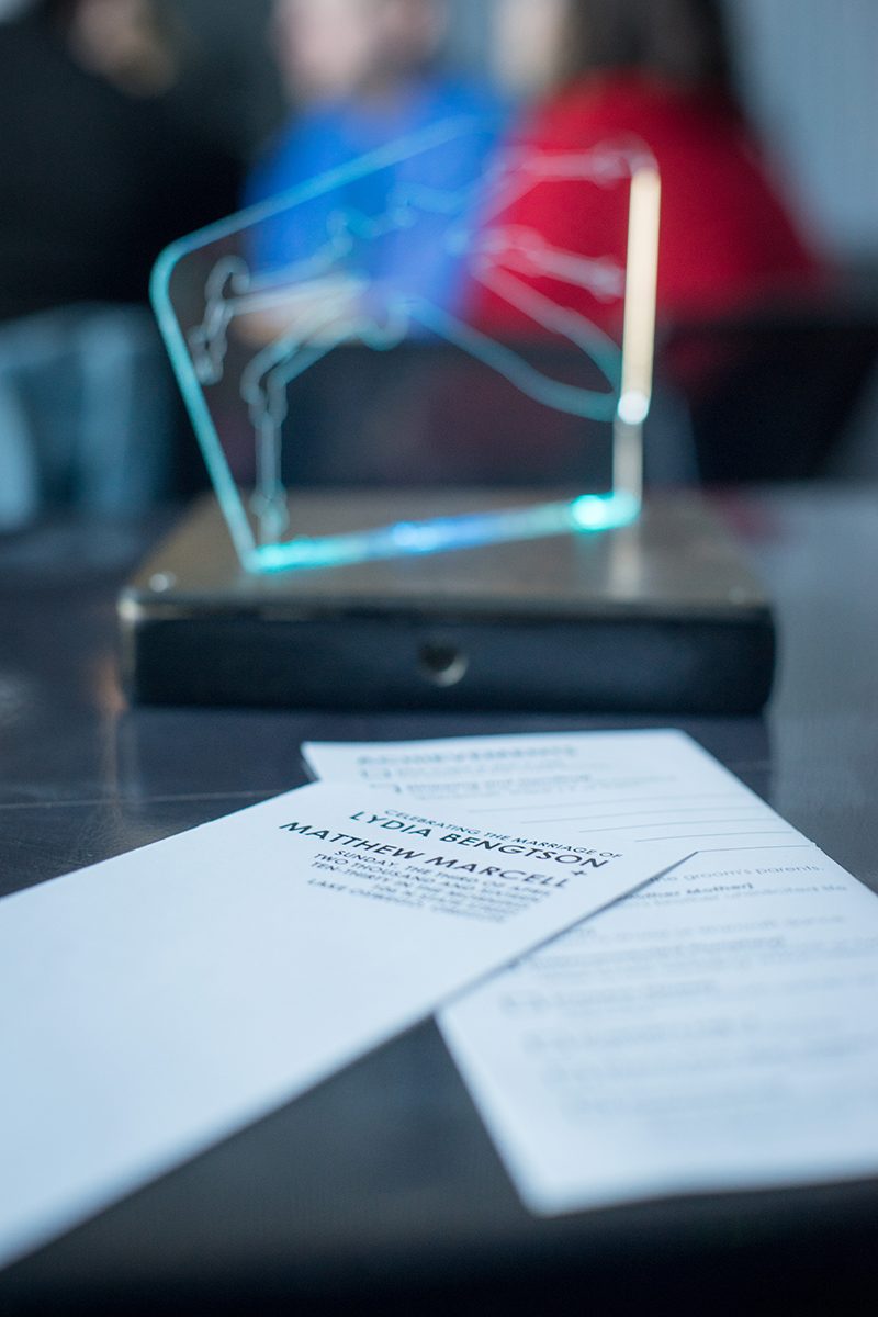 Mass Effect meets Star Trek at this theatrical science wedding as seen on @offbeatbride