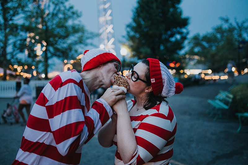 Waldo engagement shoot as seen on @offbeatbride