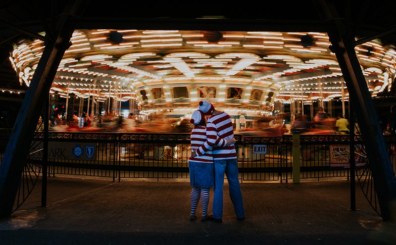 Waldo engagement shoot as seen on @offbeatbride