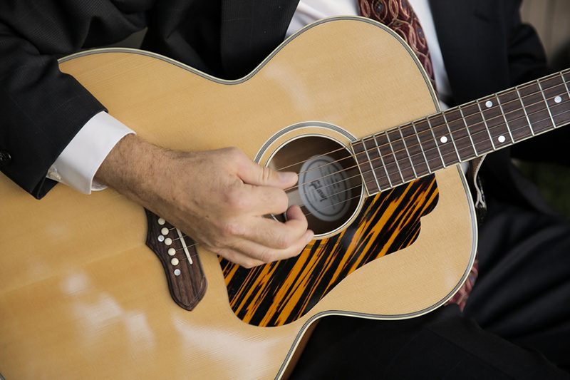 Wildflower backyard wedding as seen on @offbeatbride