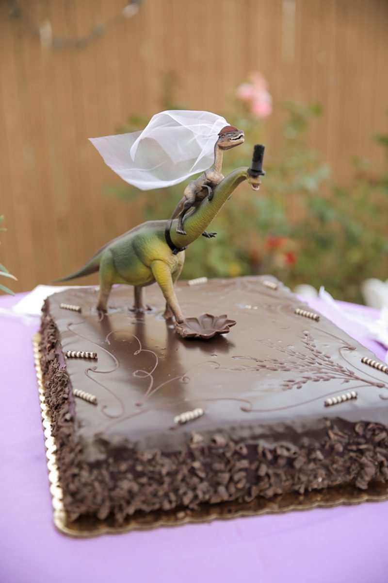 Wildflower backyard wedding as seen on @offbeatbride