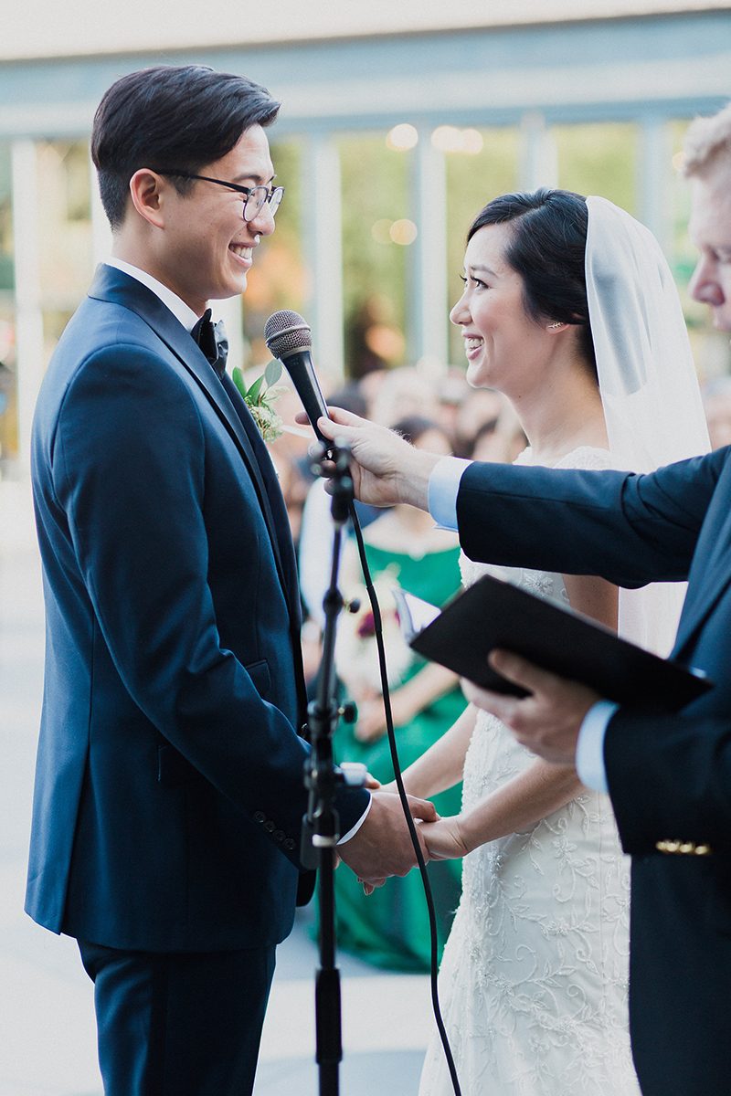 Science + art wedding as seen on @offbeatbride