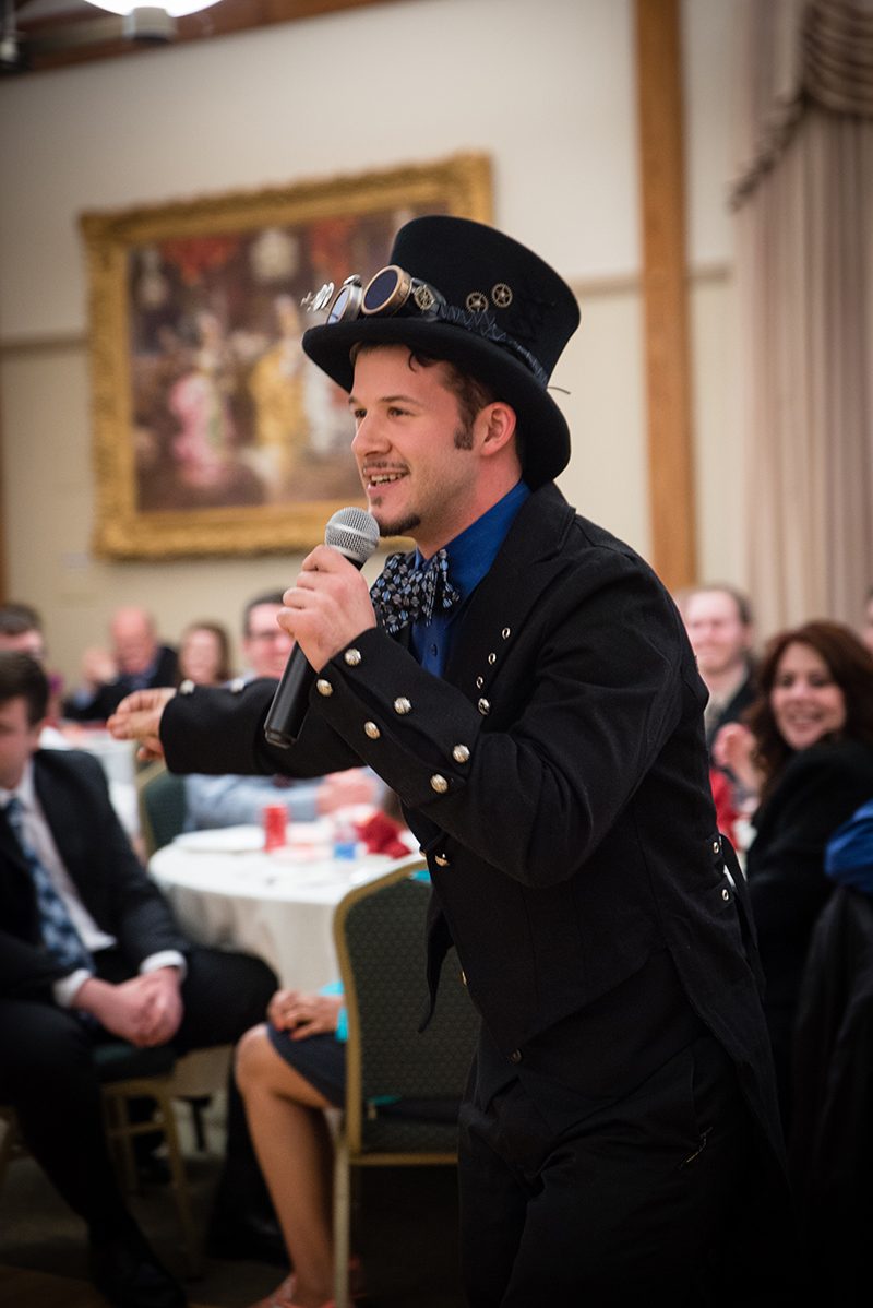 Awesome steampunk circus wedding as seen on @offbeatbride