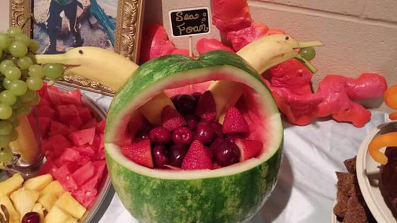 Little Mermaid-themed bridal shower as seen on @offbeatbride #littlemermaid #disney #shower