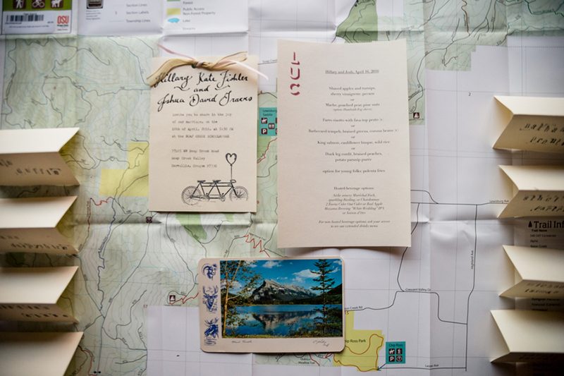 Adorable Oregon tiny wedding 