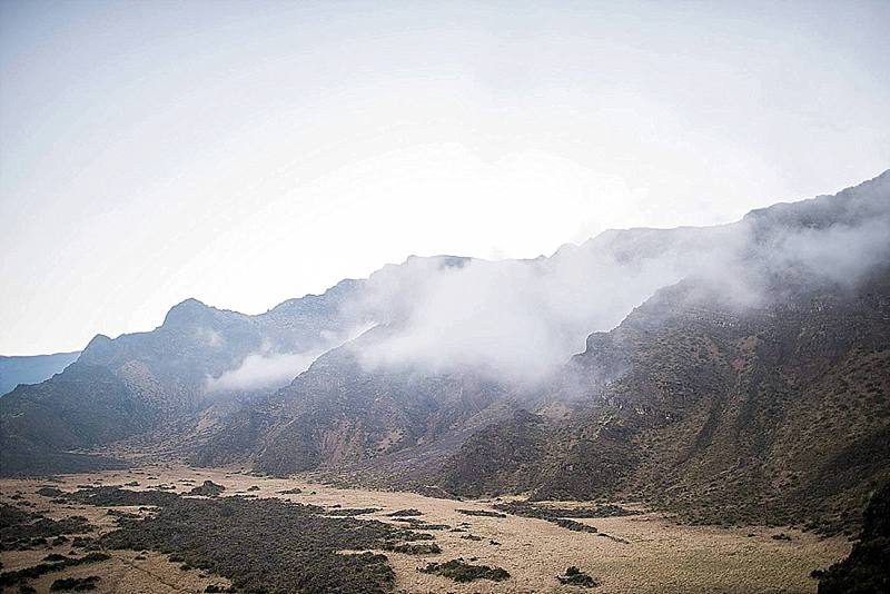 An elopement in Maui with a volcano backdrop as seen on @offbeatbride
