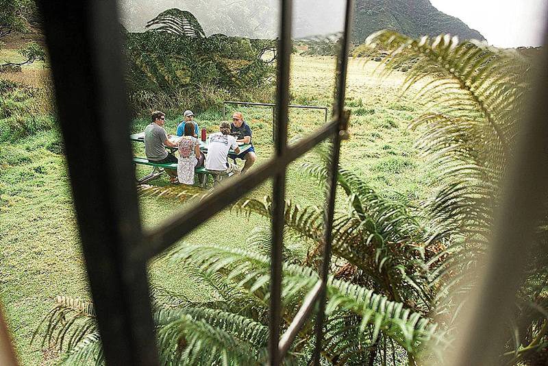 An elopement in Maui with a volcano backdrop as seen on @offbeatbride