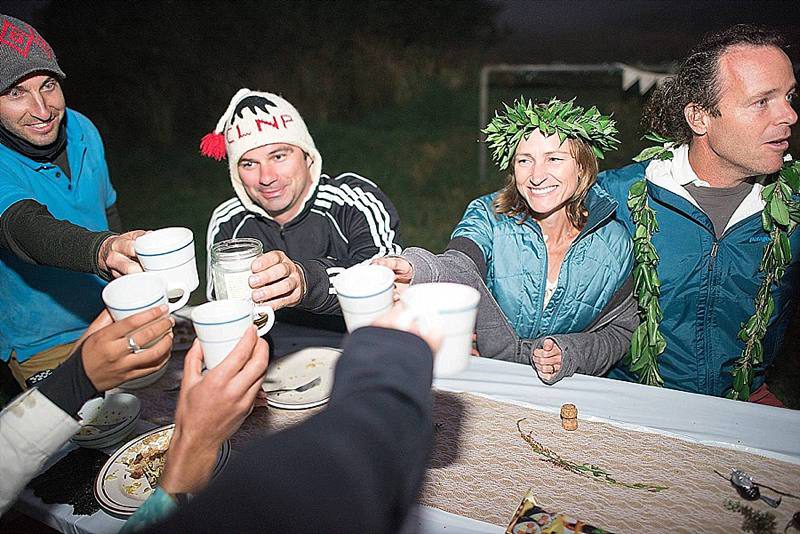 A Maui elopement with a volcano backdrop as seen on @offbeatbride