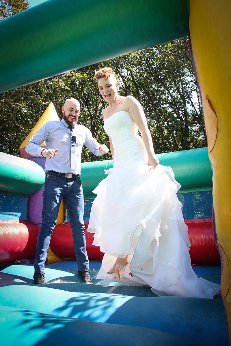April Fool's Day wedding in South Africa as seen on @offbeatbride