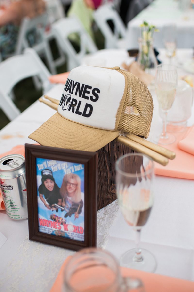 A movies-themed wedding that fills our flowers and pastel-loving heartsA movies and food truck wedding that fills our flowers and pastel-loving hearts