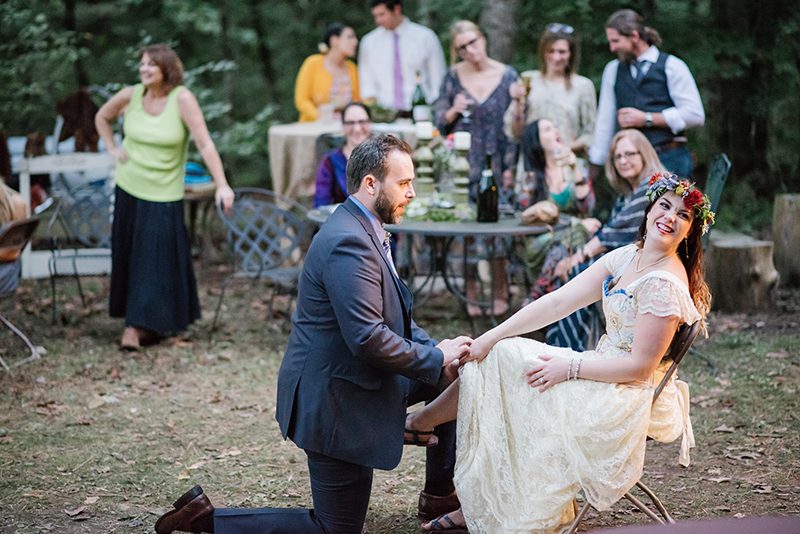 Tickle your woodland senses with this rustic bohemian wedding 