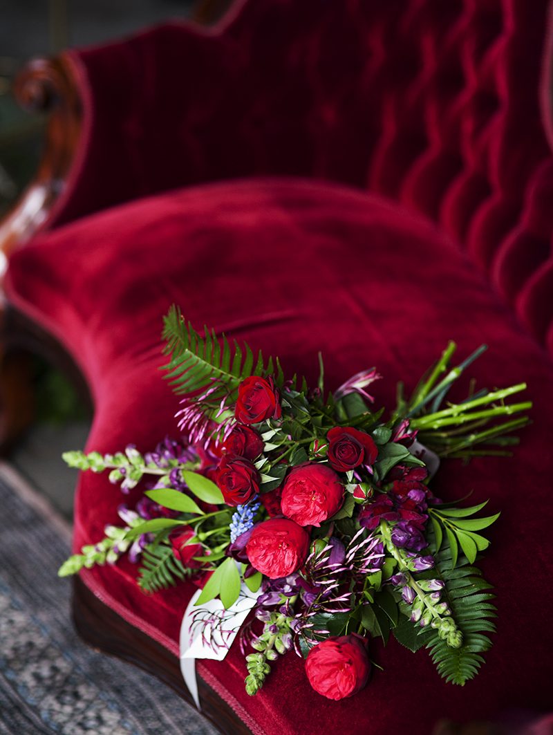 Collect your jaw from the floor after this jewel-toned cocktail reception
