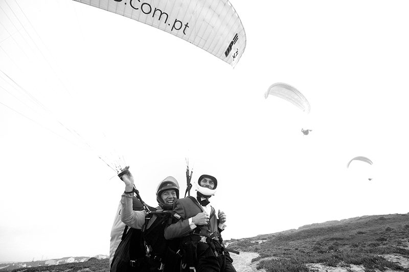 This wedding on a cliff in Portugal had a high flying exit!