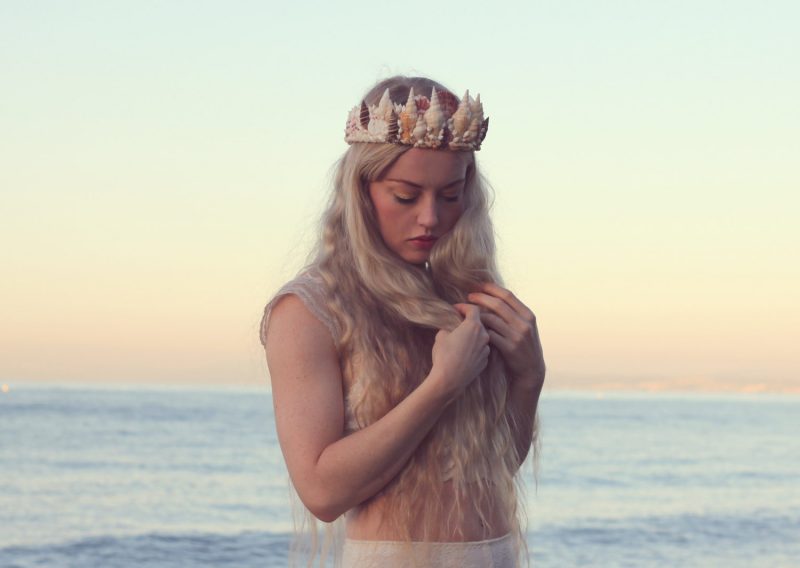 Wedding shell crowns for your inner mermaid