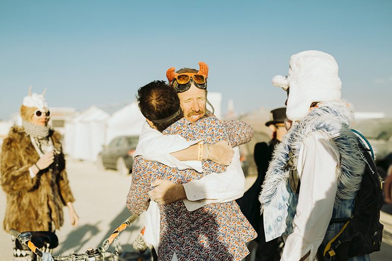 We heart this Indian Wedding at Burning Man