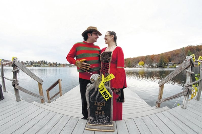 Anne Boleyn weds Freddy Krueger: When a Halloween wedding wins over every horror fan