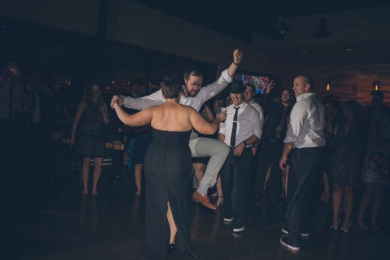 A sinister and glam wedding of epic proportions