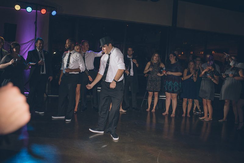 A sinister and glam wedding of epic proportions