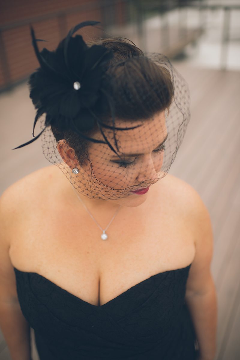 A sinister and glam Hallowedding of epic proportions