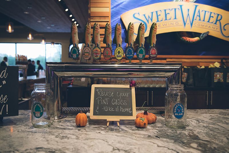 A sinister and glam Halloween wedding of epic proportions