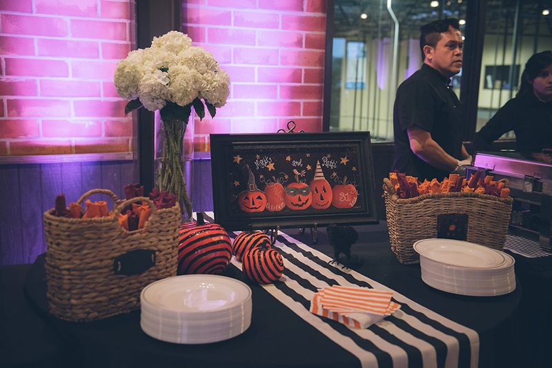 A sinister and glam Halloween wedding of epic proportions