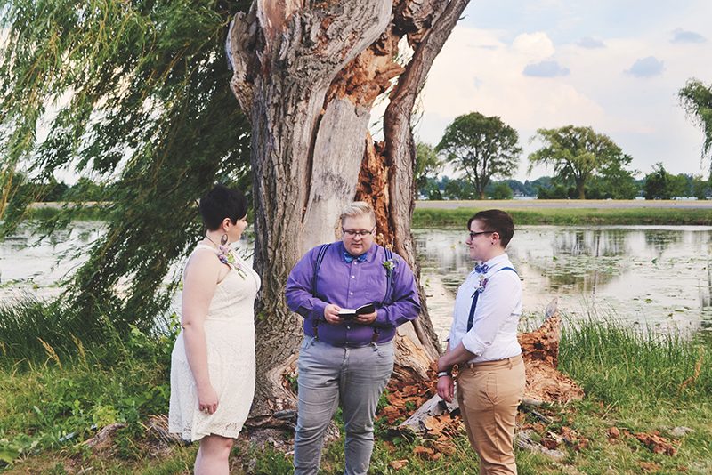 No Beast, all Belle at this gorgeous Belle Isle Wedding in Detroit