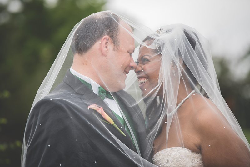 Avengers assemble for a comic books meet Doctor Who wedding with a "reveal cake"