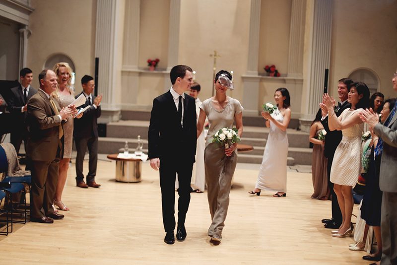Art meets science at a wonderfully weird New York gallery wedding