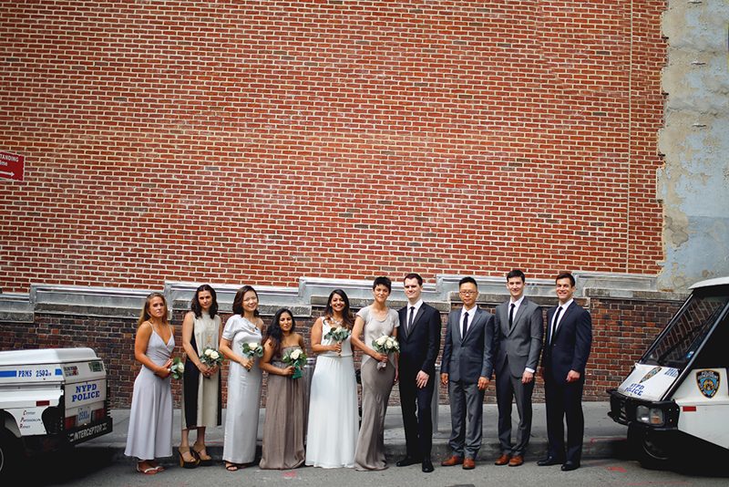 Art meets science at a wonderfully weird New York wedding
